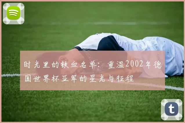 时光里的铁血名单:重温2002年德国世界杯亚军的星光与征程
